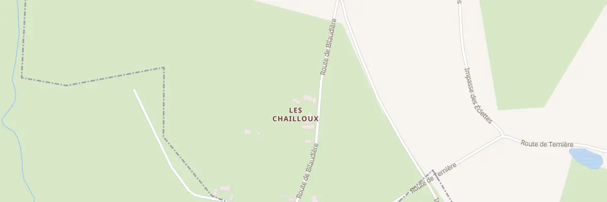 Plan du 8 Rte de Bilaudière à Tortezais