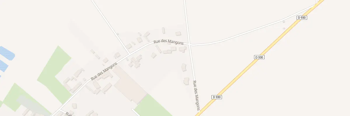 Plan du 18 Rue des Mangons à Rethonvillers