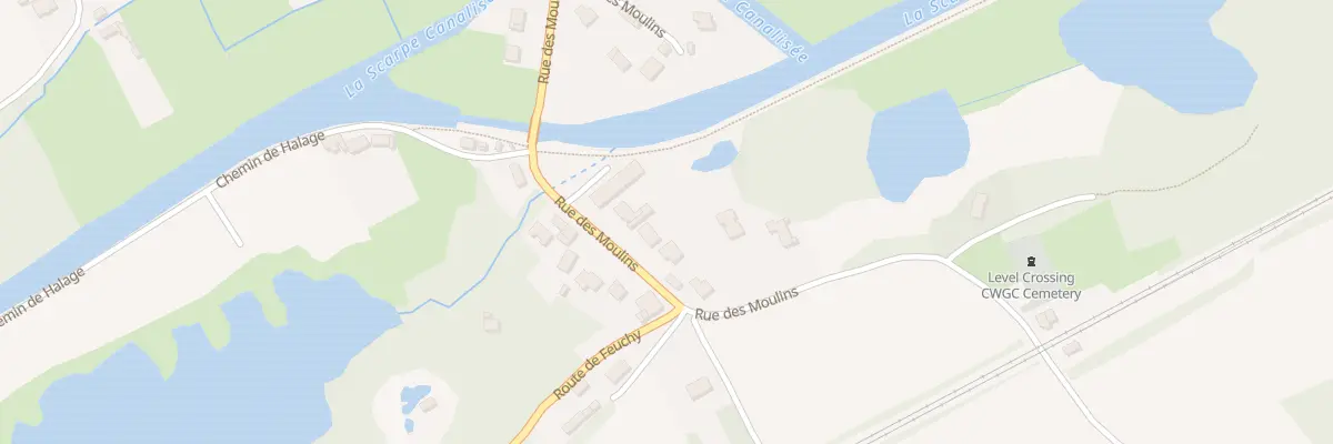 Plan du 16 Rue des Moulins à Fampoux