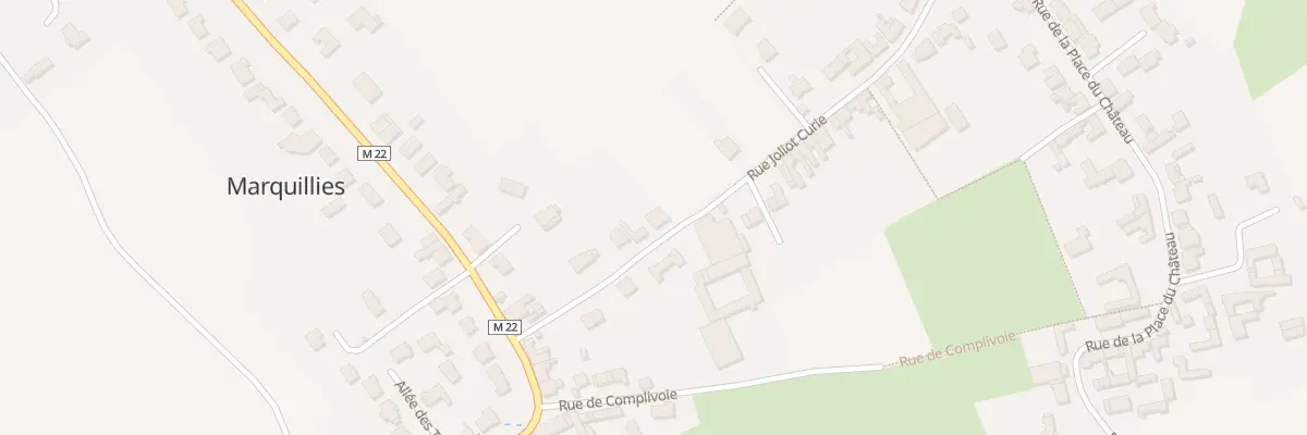 Plan du 318 Rue Joliot-Curie à Marquillies