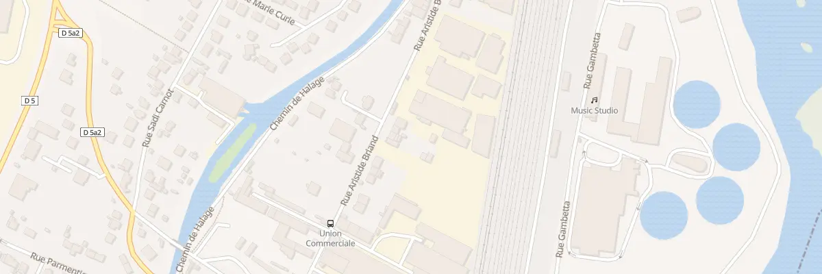 Plan du 45 Rue Aristide Briand à Villenoy