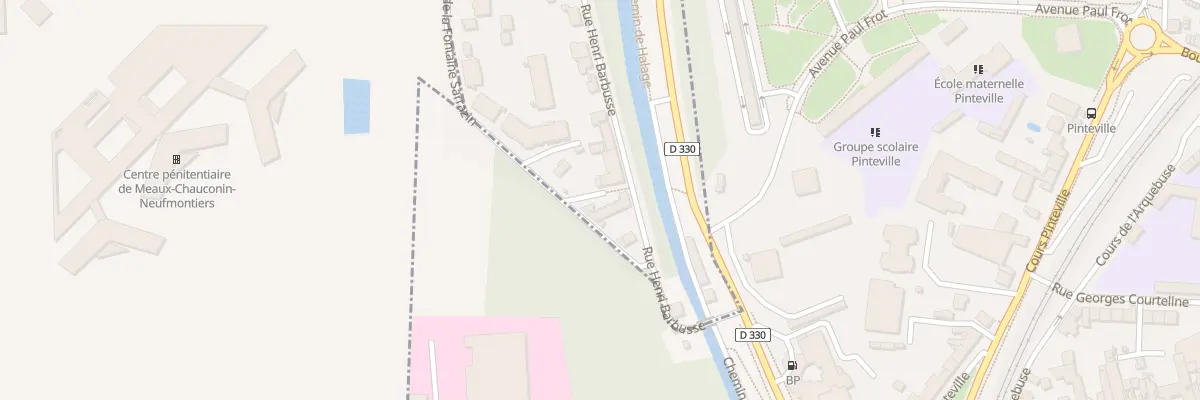 Plan du 9 Rue Henri Barbusse à Crégy-lès-Meaux