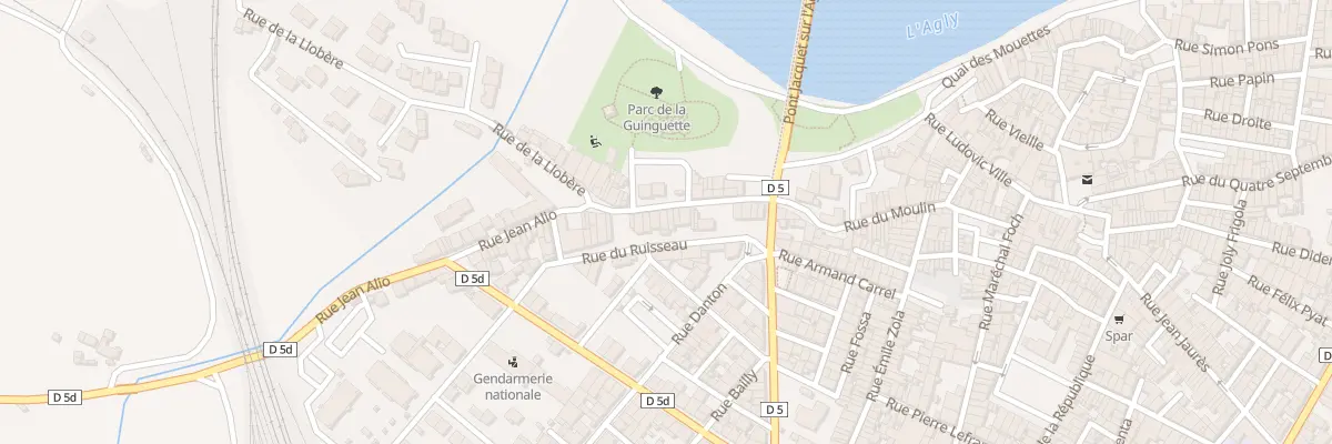 Plan du 18 Rue du Ruisseau à Rivesaltes