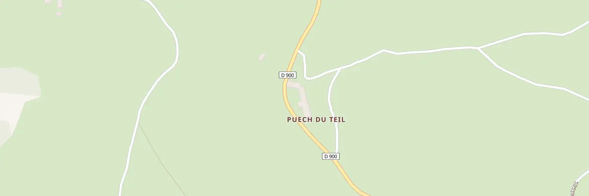 Plan du 5039 Puech du Teil à Condom-d’Aubrac