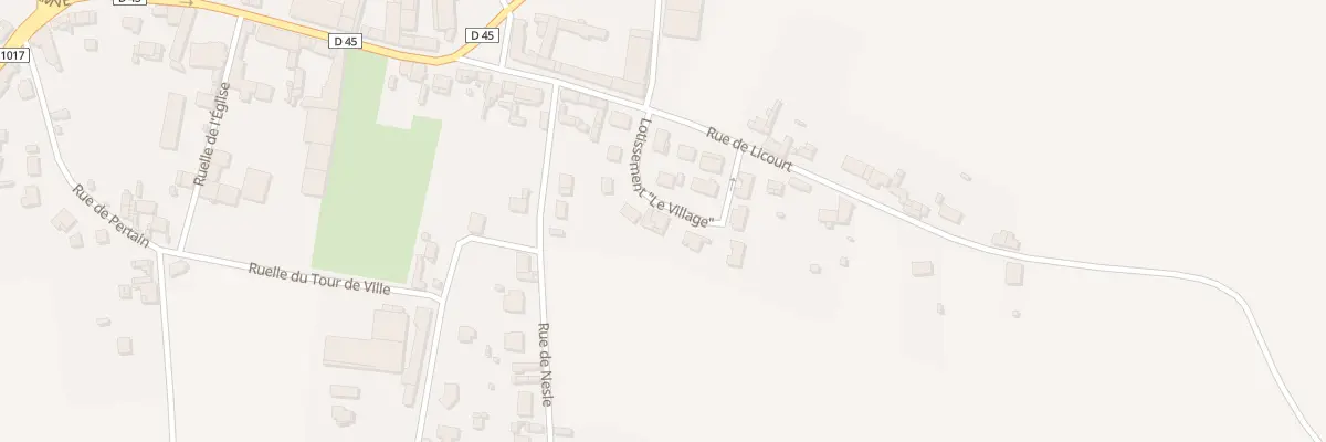 Plan du 8 Lotissement le Village à Marchélepot-Misery