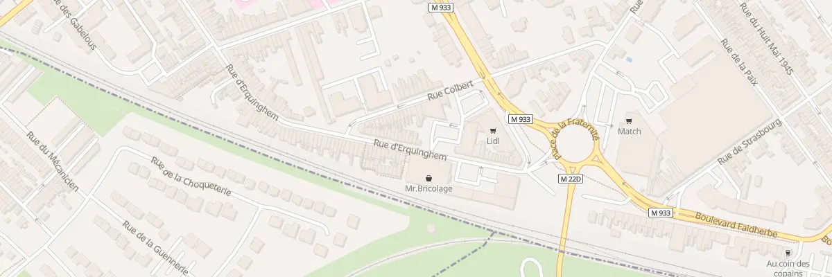 Plan du 26 Rue d’Erquinghem à Armentières