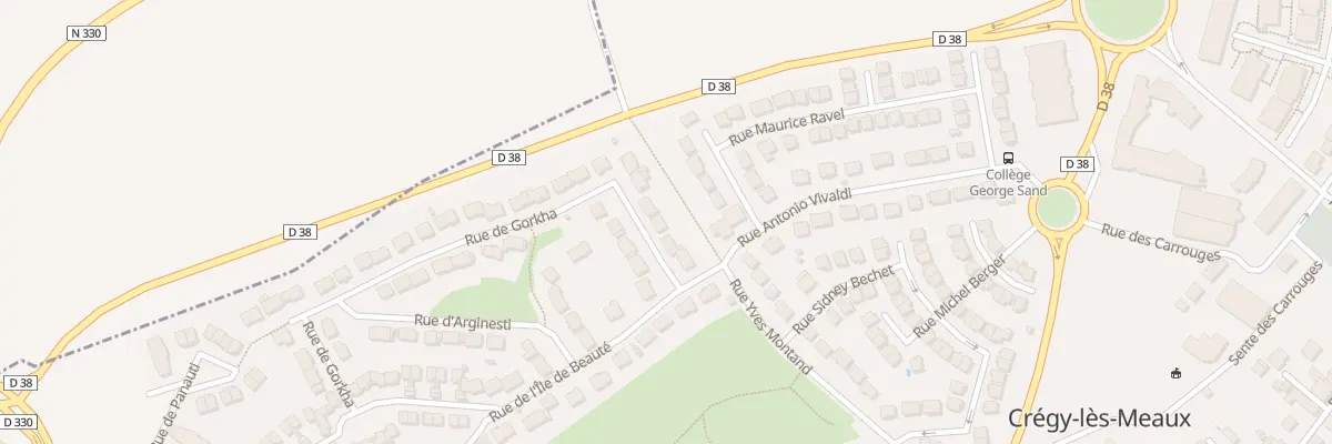 Plan du 47 Rue de Gorkha à Crégy-lès-Meaux