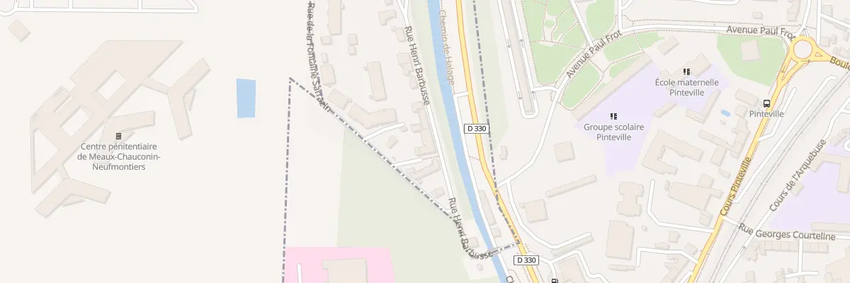 Plan du 11 Rue Henri Barbusse à Crégy-lès-Meaux