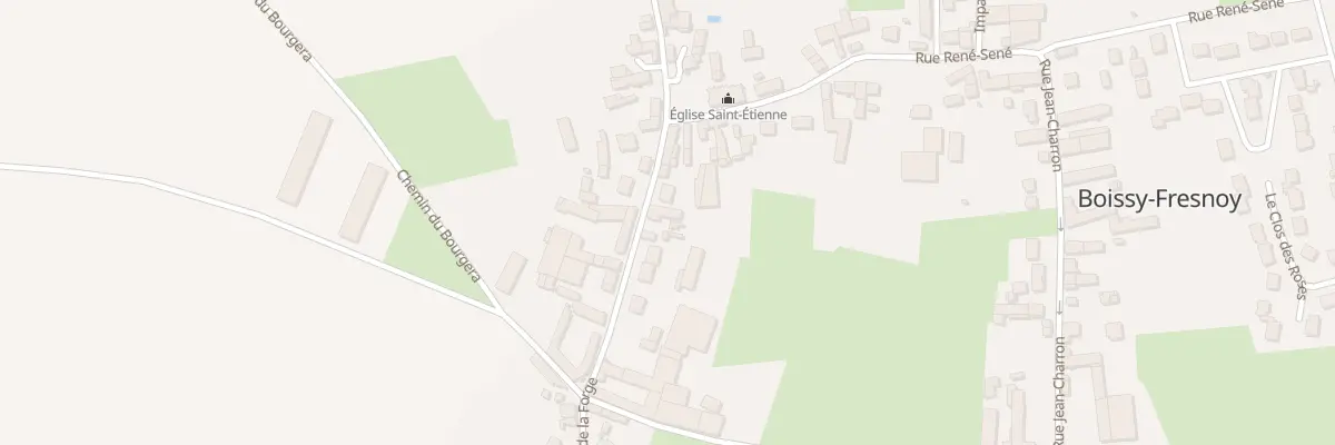 Plan du 3 Rue de la Forge à Boissy-Fresnoy