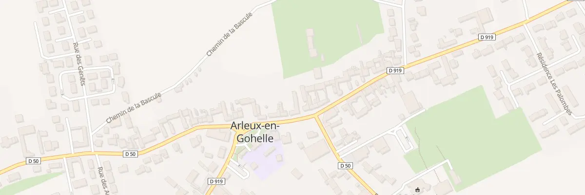 Plan du 1 Rue de Bois Bernard à Arleux-en-Gohelle