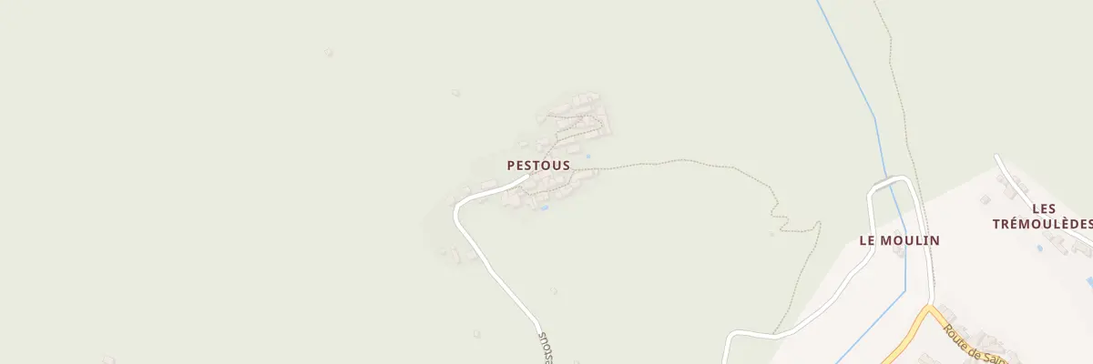 Plan du 5271F Pestous à Saint-Vincent-d’Olargues