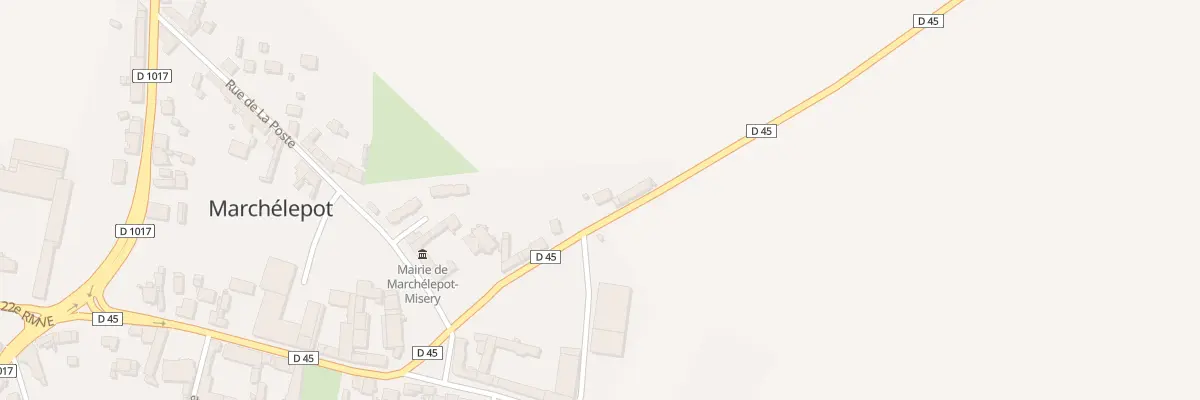 Plan du 6 Rue de Vermand à Marchélepot-Misery