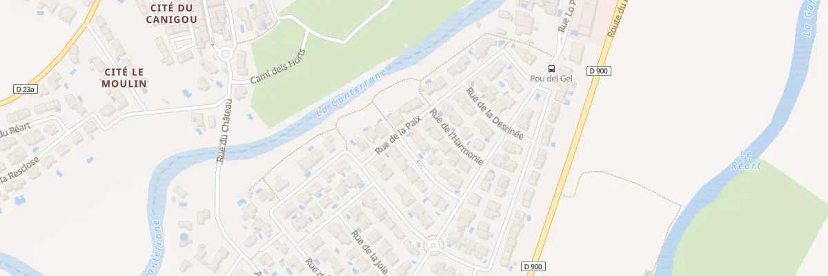 Plan du 10 Rue de la Providence à Pollestres