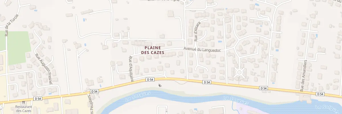 Plan du 13 Av du Languedoc à Saint-Affrique