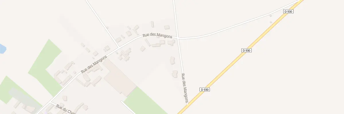 Plan du 22 Rue des Mangons à Rethonvillers