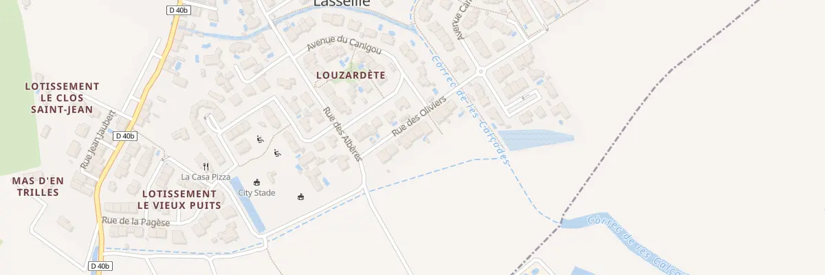 Plan du 4 Rue des Oliviers à Saint-Jean-Lasseille