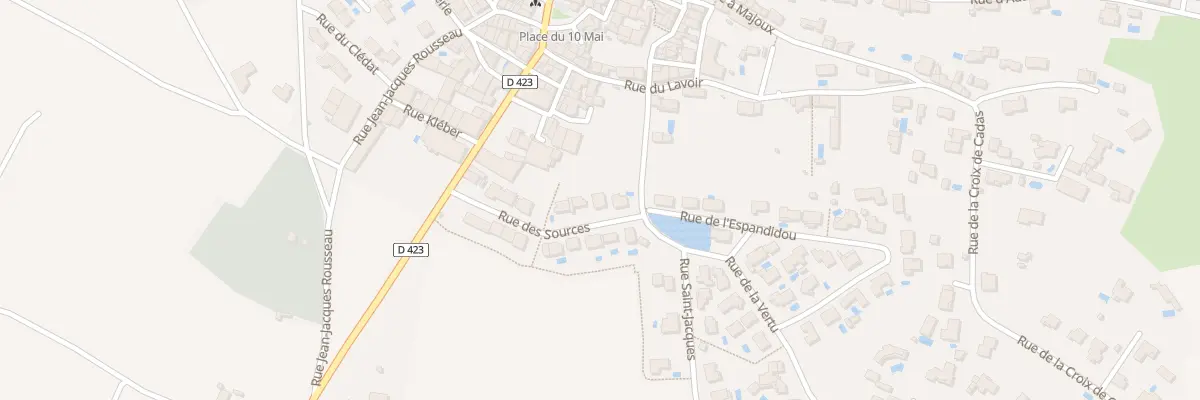 Plan du 4 Rue des Sources à Bizanet