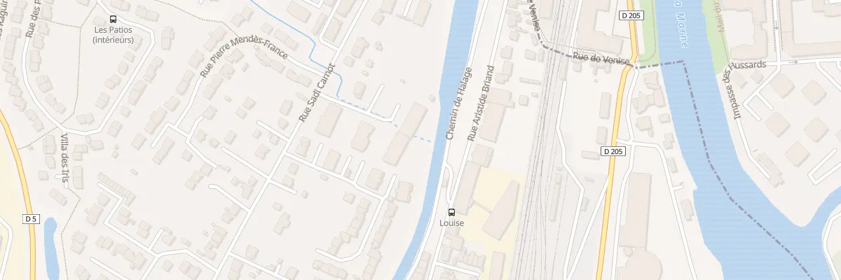 Plan du 21B Rue Sadi Carnot à Villenoy