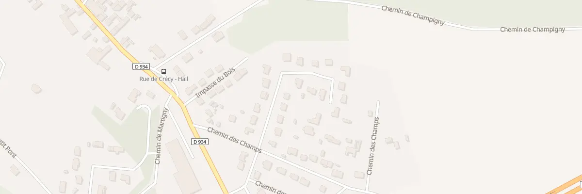 Plan du 10 Rue des Bruyeres à Couilly-Pont-aux-Dames