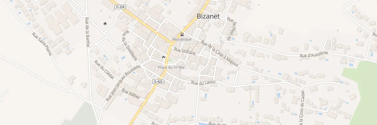 Plan du 12 Rue du Chateau à Bizanet
