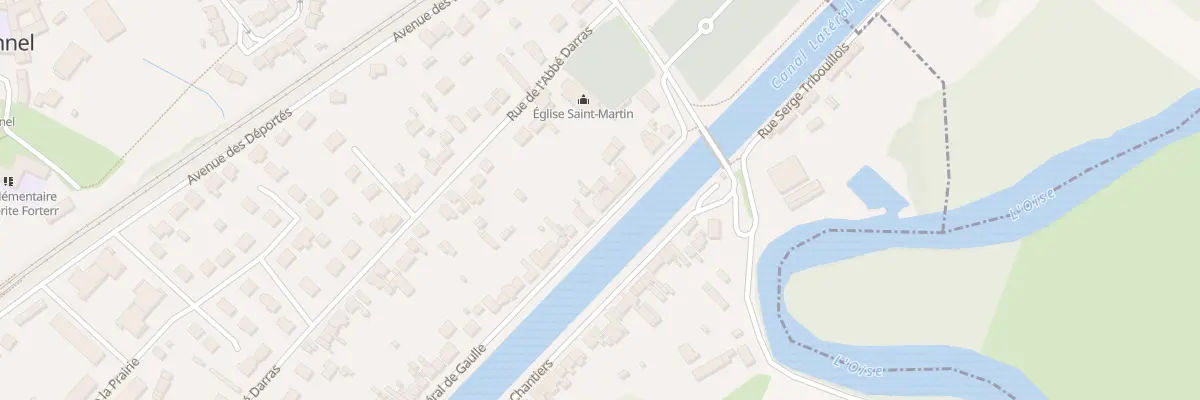 Plan du 133 Av du Général de Gaulle à Longueil-Annel
