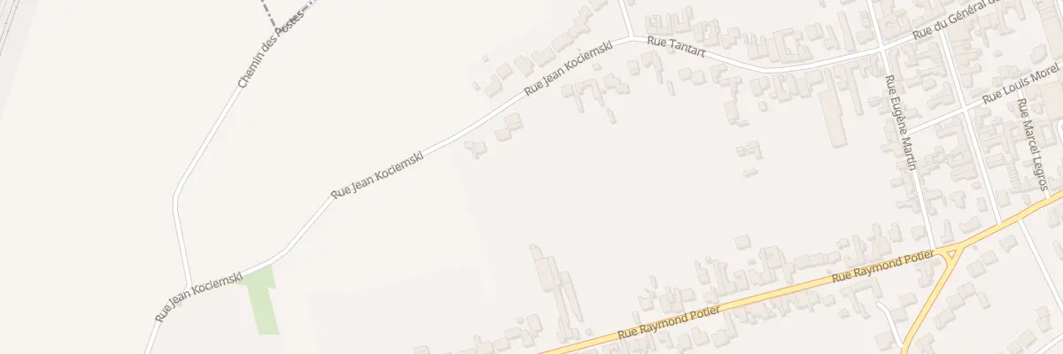 Plan du 12 Rue Jean Kociemski à Annay