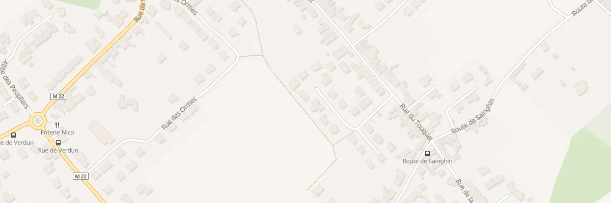Plan du 174 Rue des Jardins à Marquillies