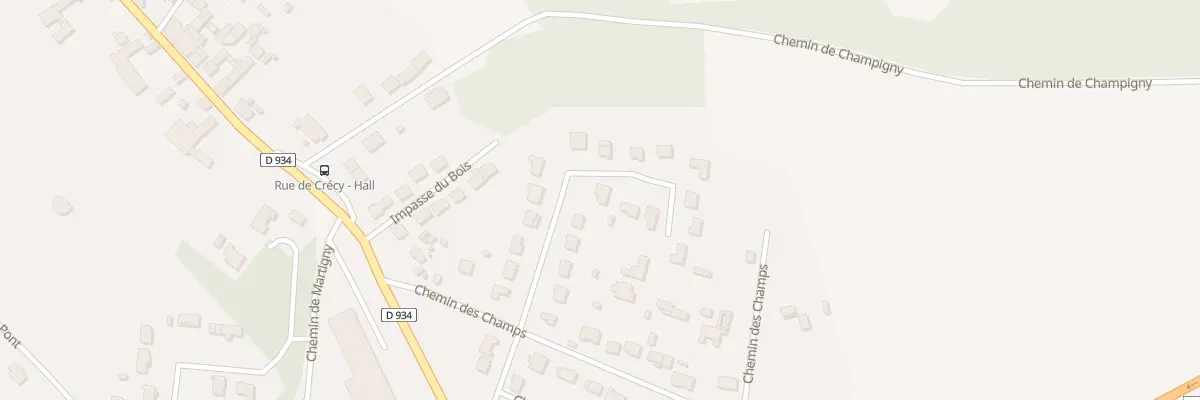 Plan du 12 Rue des Bruyeres à Couilly-Pont-aux-Dames