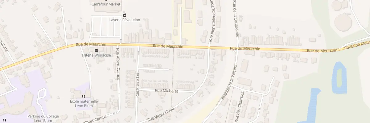 Plan du 142 Rue de Meurchin à Wingles
