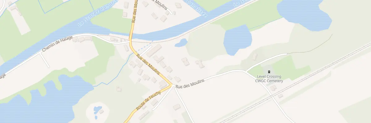 Plan du 22 Rue des Moulins à Fampoux