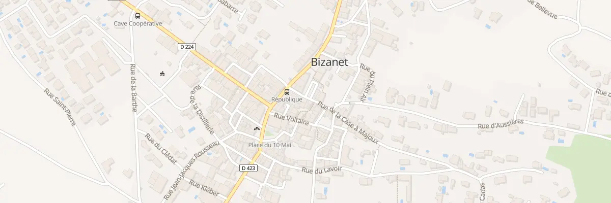 Plan du 5B Rue des Angles à Bizanet