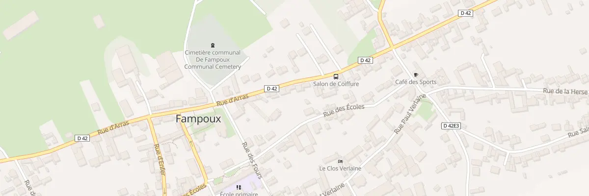 Plan du 16 Rue d’Arras à Fampoux