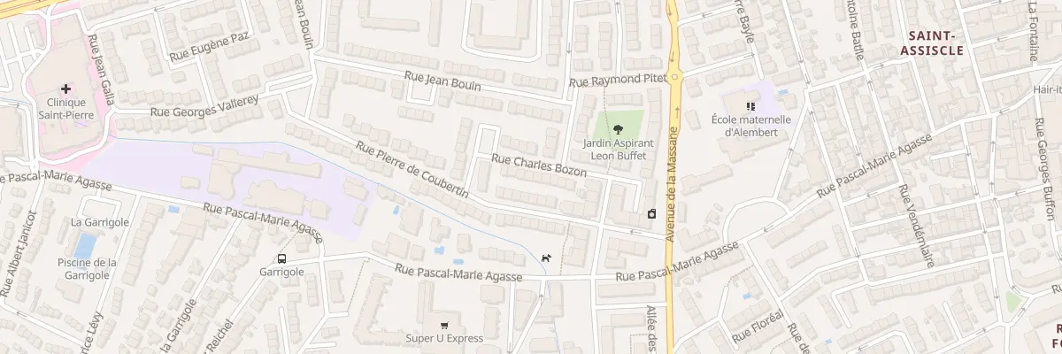 Plan du 14 Rue Charles Bozon à Perpignan