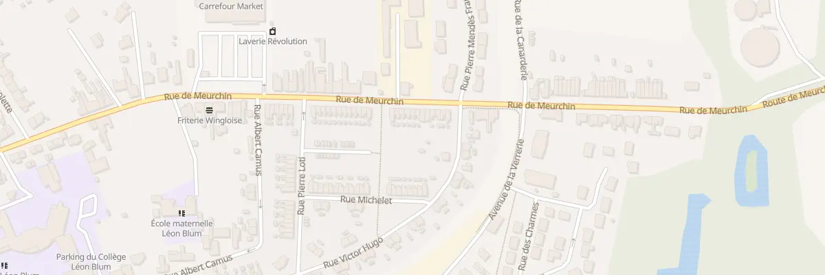 Plan du 144 Rue de Meurchin à Wingles