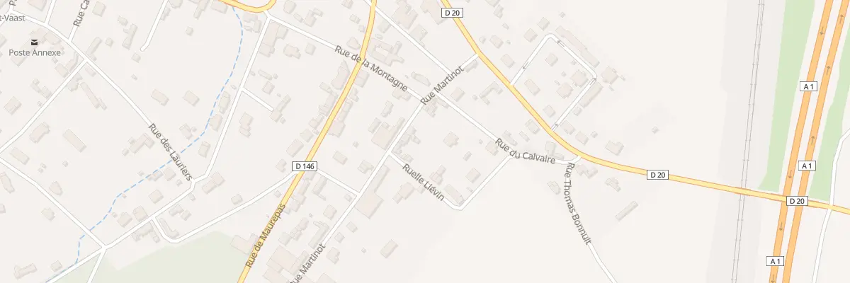 Plan du 8 Rue Martinot à Combles