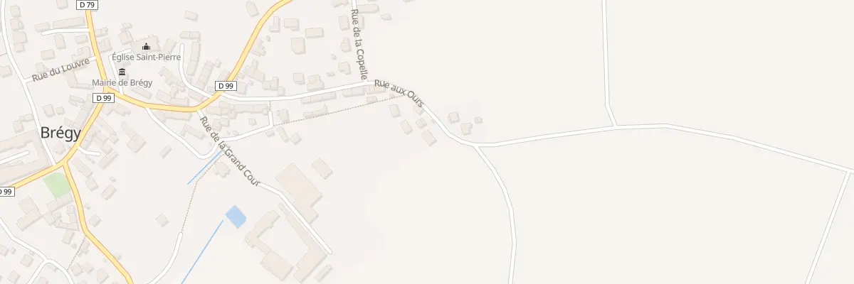 Plan du 20 Rue aux Ours à Brégy