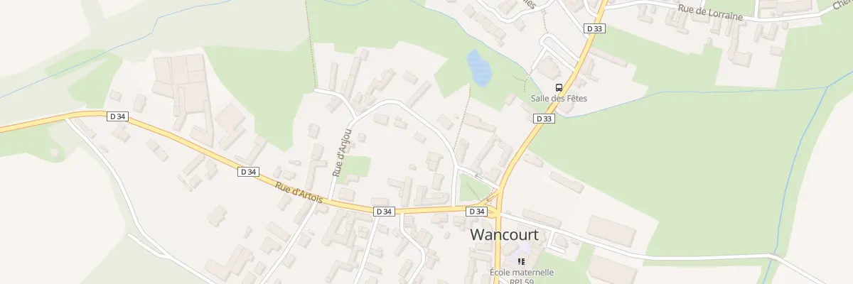 Plan du 5 Rue d’Anjou à Wancourt