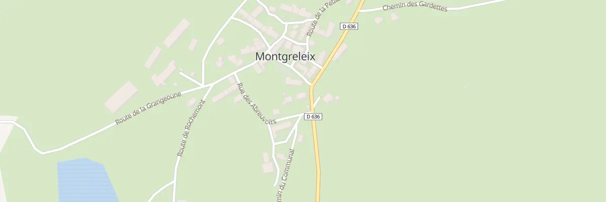 Plan du 5065 Le Bourg à Montgreleix