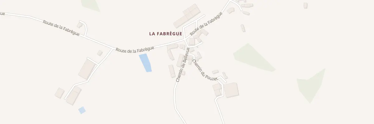 Plan du 69 Che de Bellevue à Curan