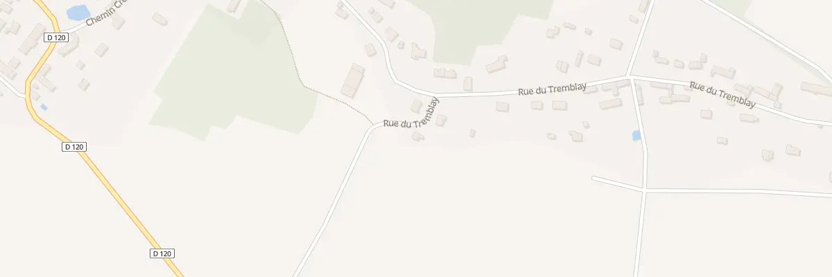 Plan du 6 Rue du Tremblay à Villemaréchal