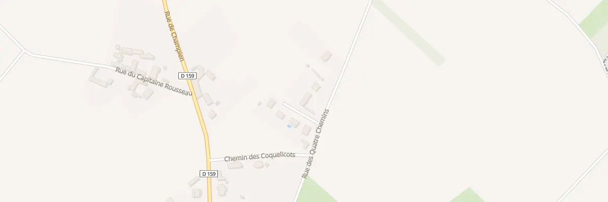 Plan du 13 Rue des Quatre Chemins à Margny-aux-Cerises
