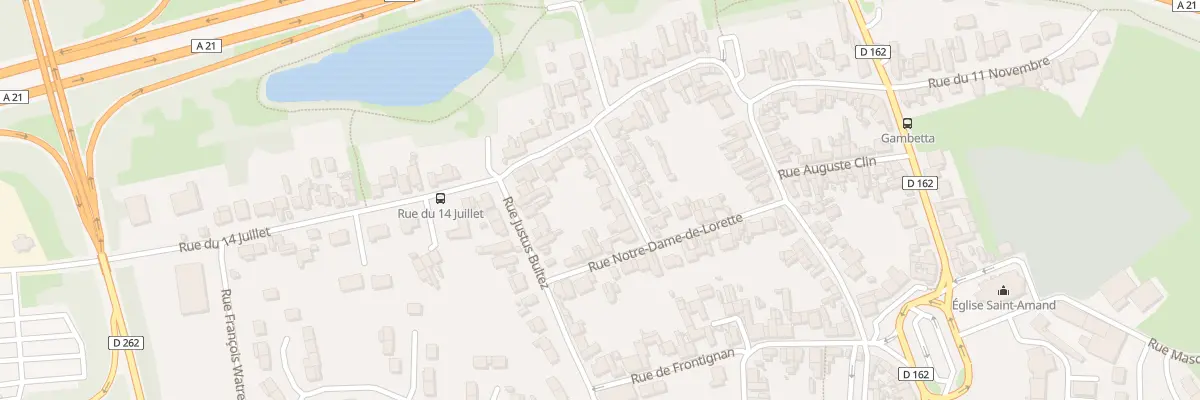 Plan du 8 Rue François Cerf à Noyelles-sous-Lens