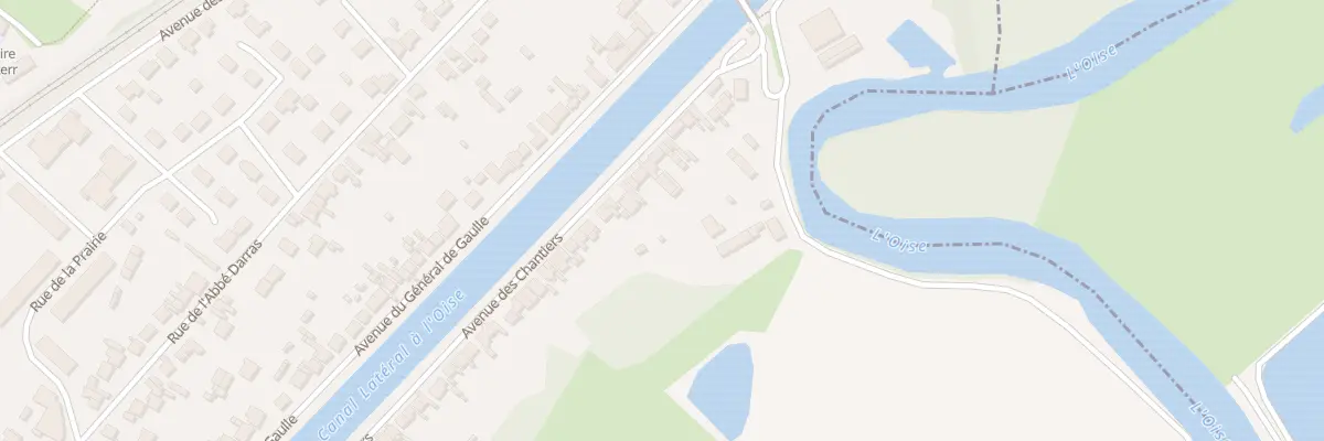 Plan du 154 Av des Chantiers à Longueil-Annel