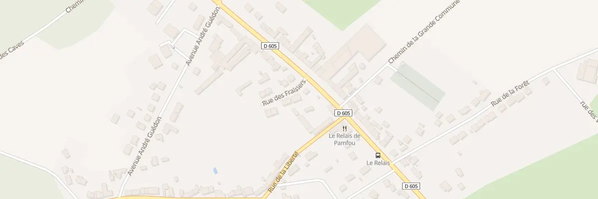 Plan du 3 Rue des Fraisiers à Pamfou