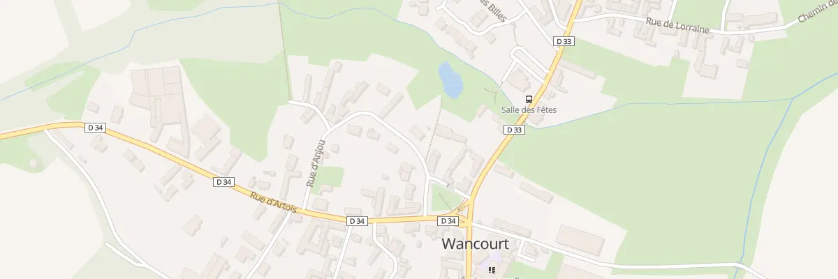 Plan du 4 Rue d’Anjou à Wancourt