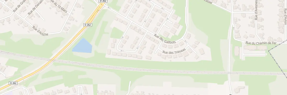 Plan du 3 Rue des Lampistes à Sallaumines