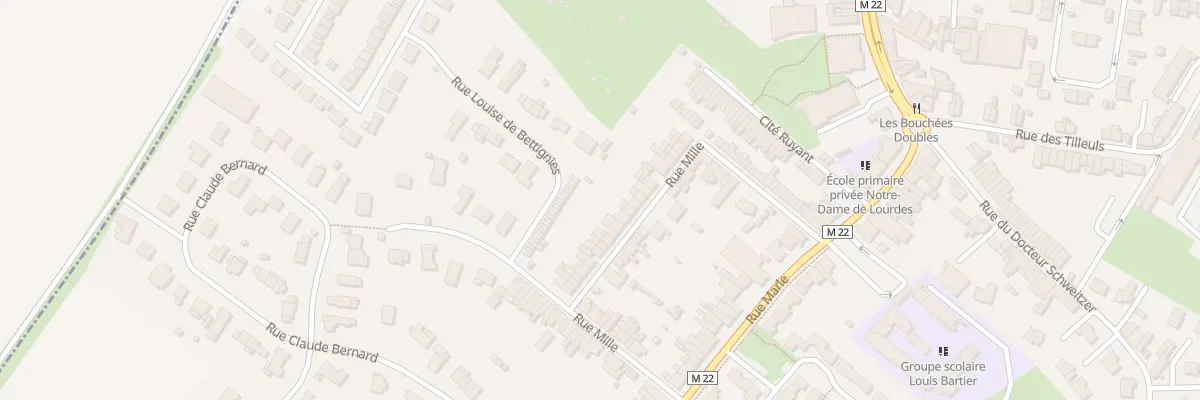 Plan du 30 Rue Mille à La Chapelle-d’Armentières