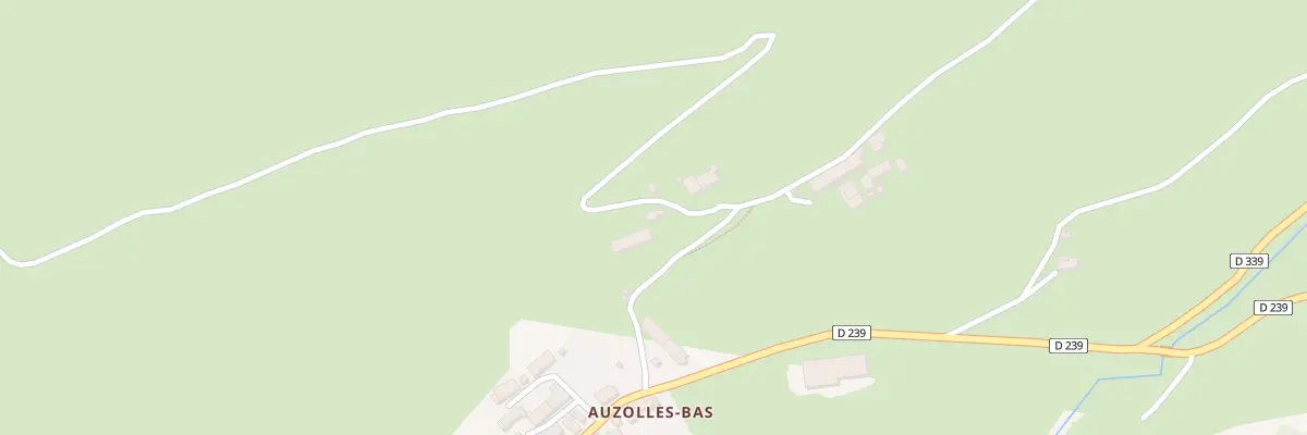 Plan du 6021 Auzolles Bas à Albepierre-Bredons