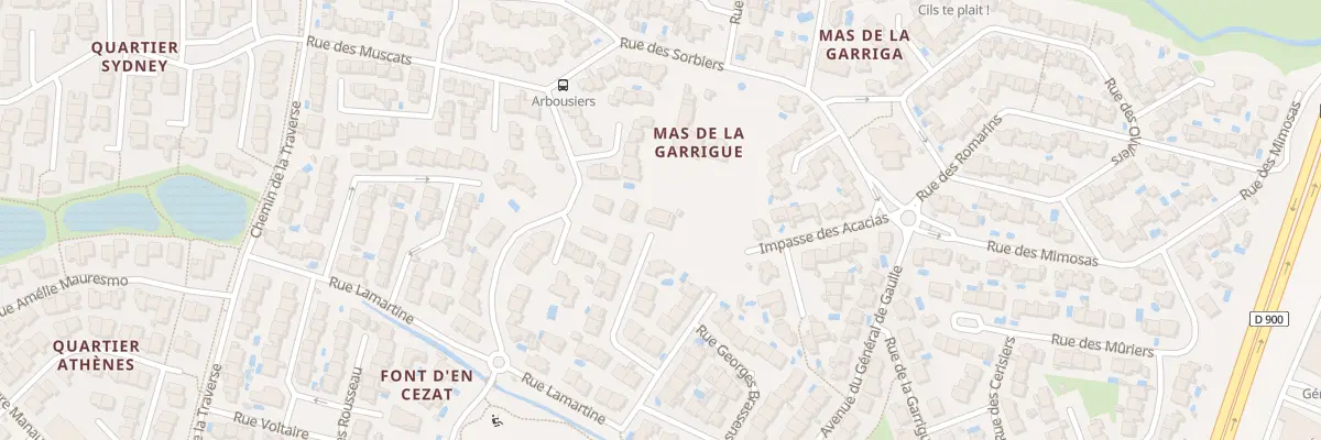 Plan du 23 Imp George Sand à Pollestres