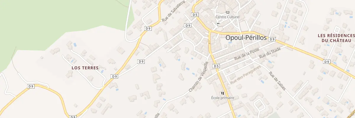 Plan du 3 Imp de l’Ormeau à Opoul-Périllos